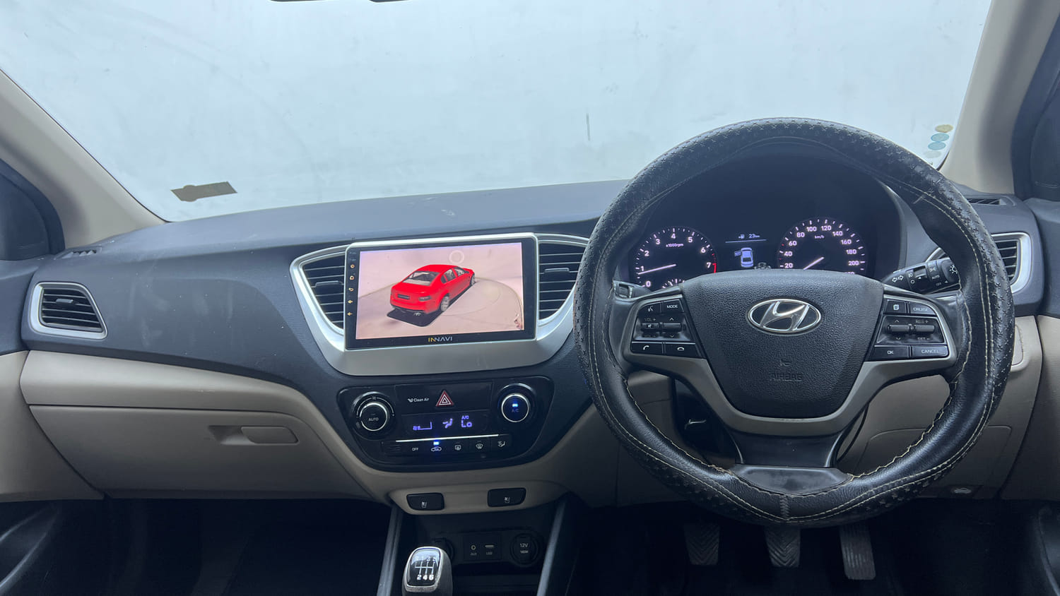 Used 2019 Hyundai Verna SX (O)1.6 VTVT Petrol Manual interior DASHBOARD VIEW