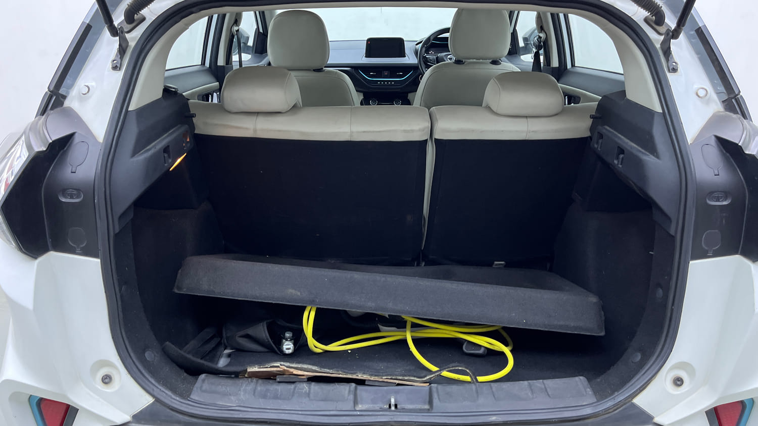 Used 2022 Tata Nexon EV XZ Plus LUX Electric Automatic interior DICKY INSIDE VIEW