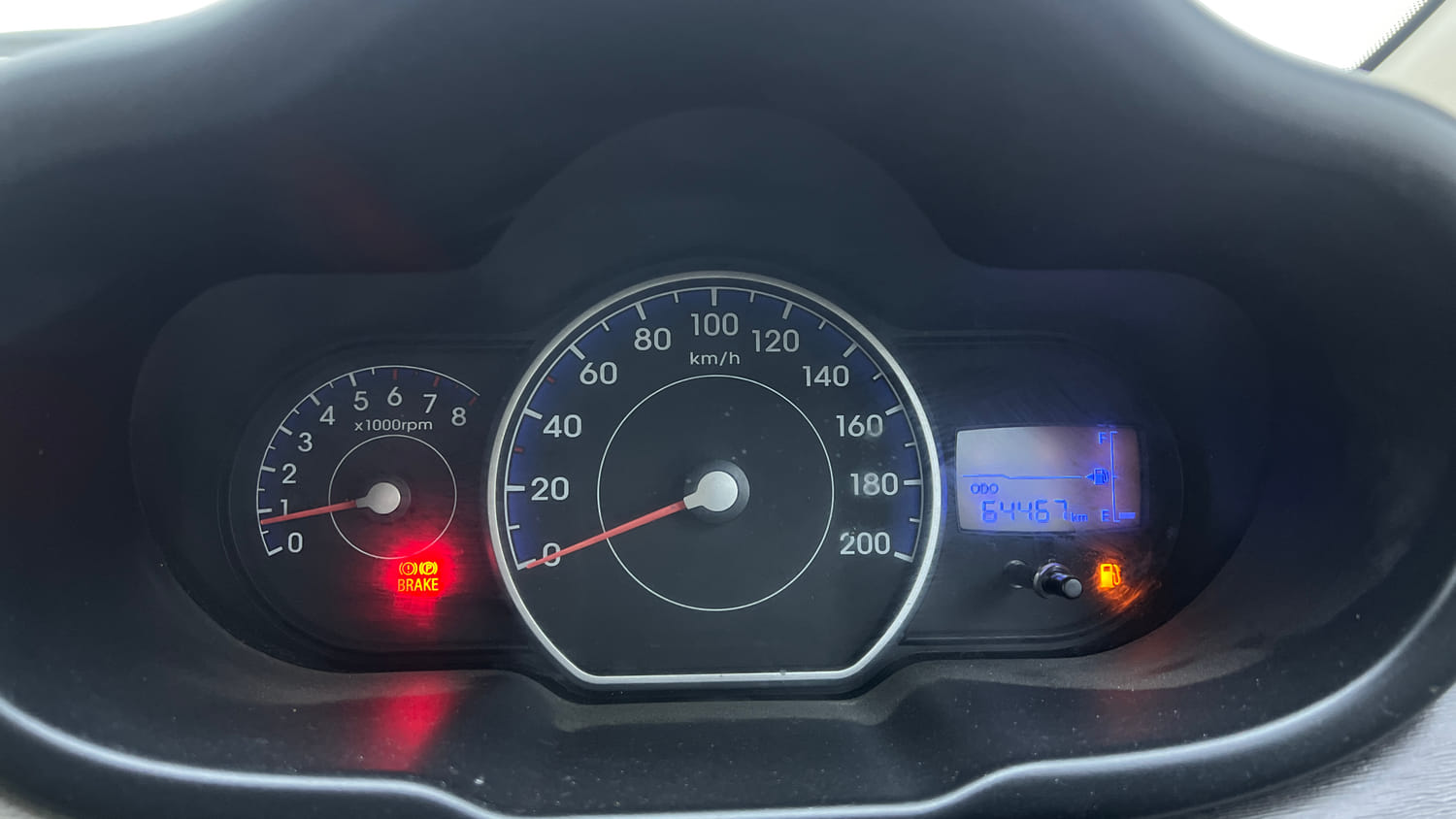 Used 2017 Hyundai i10 Sportz 1.1 iRDE2 Petrol Manual interior CLUSTERMETER VIEW