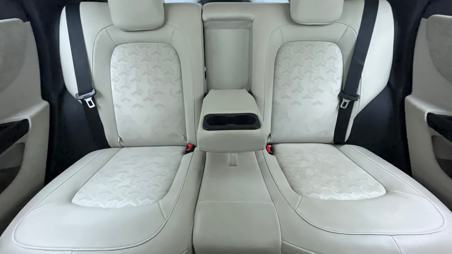 Used 2022 Tata Nexon EV XZ Plus LUX Electric Automatic interior REAR SEAT CONDITION VIEW