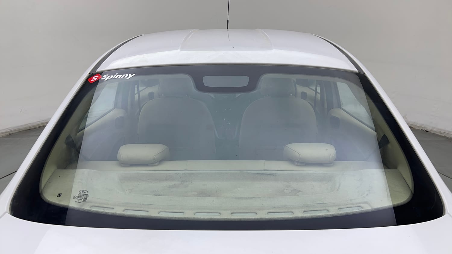 Used 2016 Ford Figo Aspire Trend 1.2 Ti-VCT Petrol Manual exterior BACK WINDSHIELD VIEW