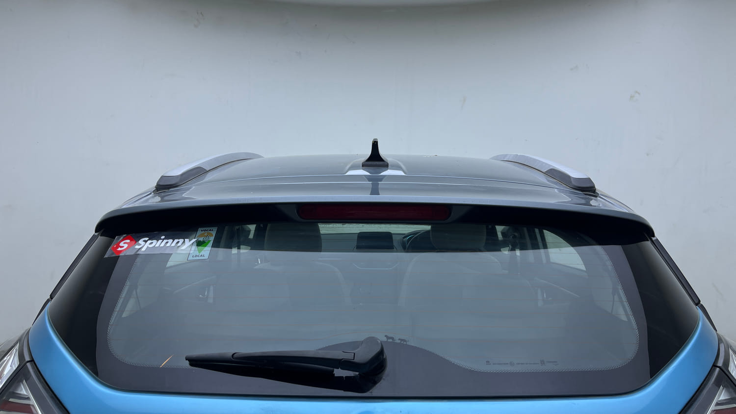 Used 2022 Tata Nexon EV XZ Plus LUX Electric Automatic exterior BACK WINDSHIELD VIEW