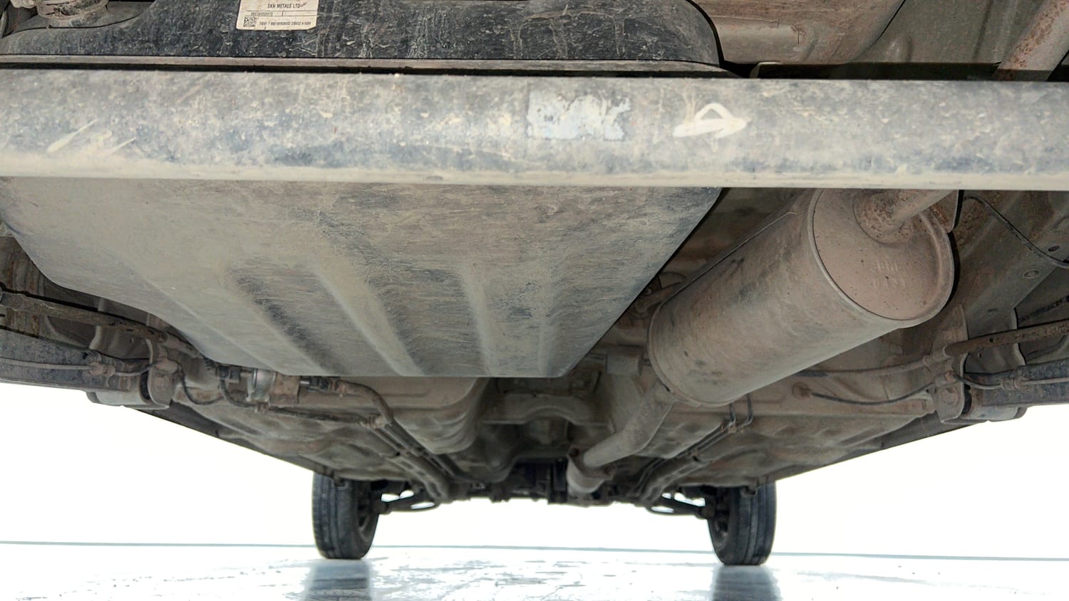 Used 2022 Maruti Suzuki Alto 800 VXi Petrol Manual extra REAR UNDERBODY VIEW (TAKEN FROM REAR)