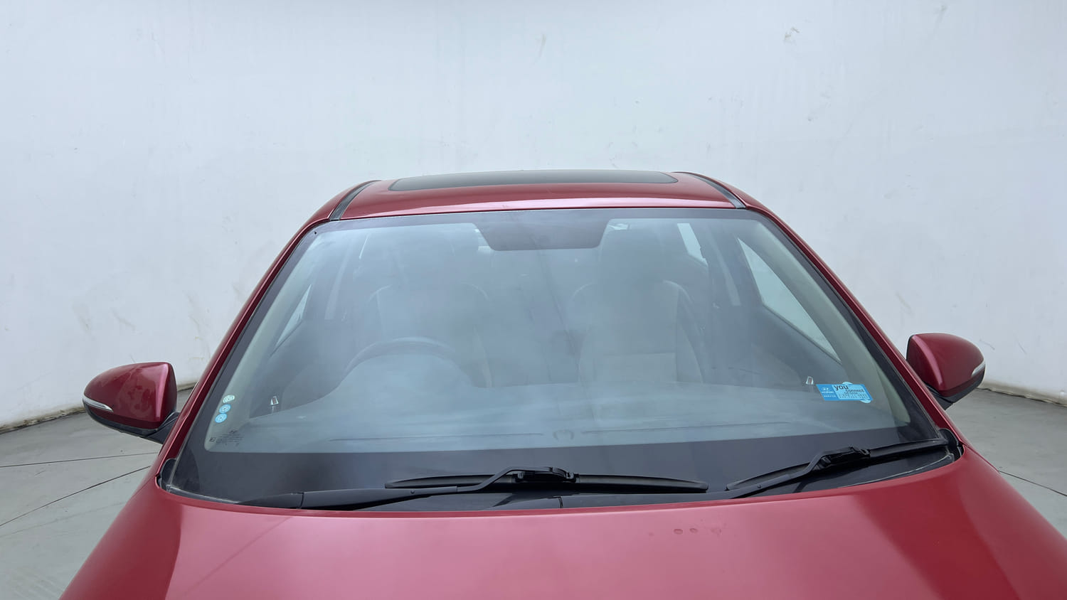 Used 2019 Hyundai Verna SX (O)1.6 VTVT Petrol Manual exterior FRONT WINDSHIELD VIEW