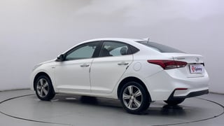 Used 2019 Hyundai Verna SX Plus 1.6 VTVT AT Petrol Automatic exterior LEFT REAR CORNER VIEW