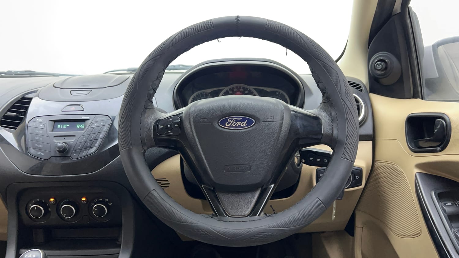Used 2016 Ford Figo Aspire Trend 1.2 Ti-VCT Petrol Manual interior STEERING VIEW