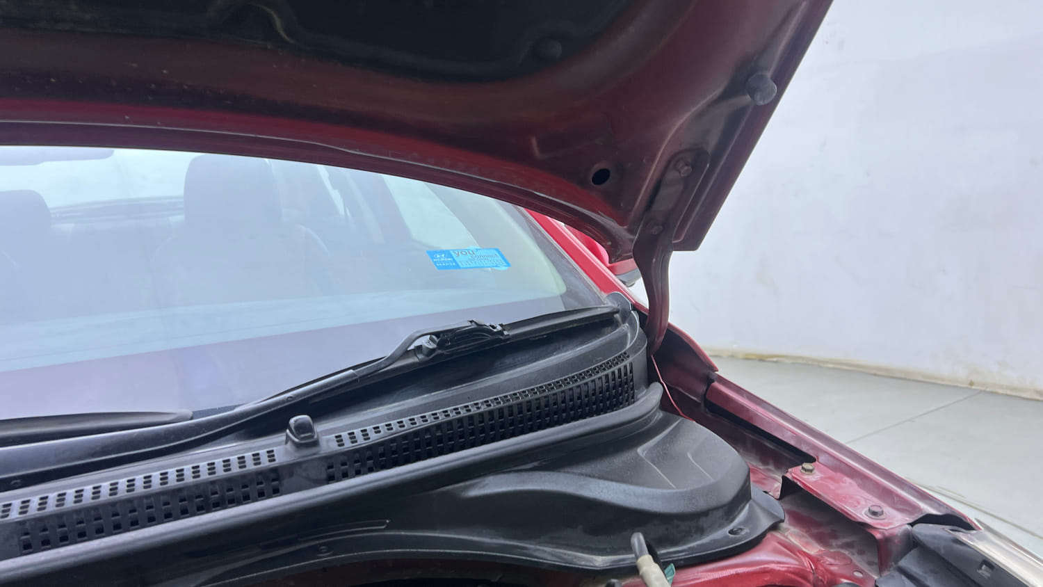 Used 2019 Hyundai Verna SX (O)1.6 VTVT Petrol Manual engine ENGINE LEFT SIDE HINGE & APRON VIEW