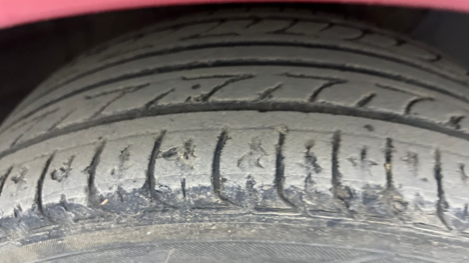 Used 2019 Hyundai Verna SX (O)1.6 VTVT Petrol Manual tyres RIGHT FRONT TYRE TREAD VIEW
