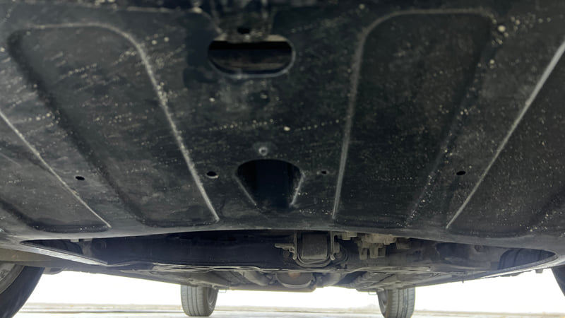 Used 2019 Hyundai Verna SX (O) 1.6 VTVT AT Petrol Automatic extra FRONT LEFT UNDERBODY VIEW