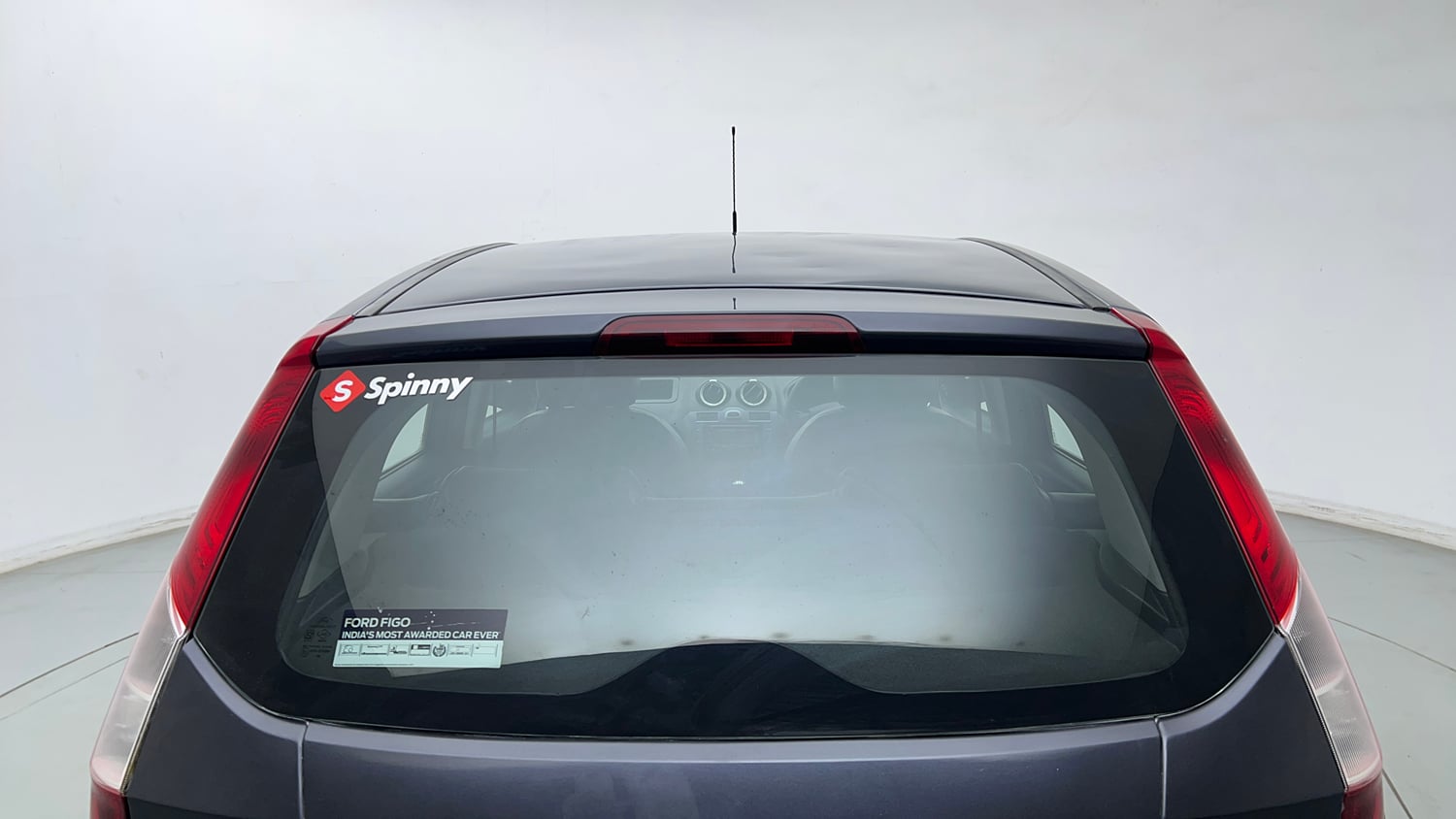 Used 2014 Ford Figo Duratec Petrol EXI 1.2 Petrol Manual exterior BACK WINDSHIELD VIEW