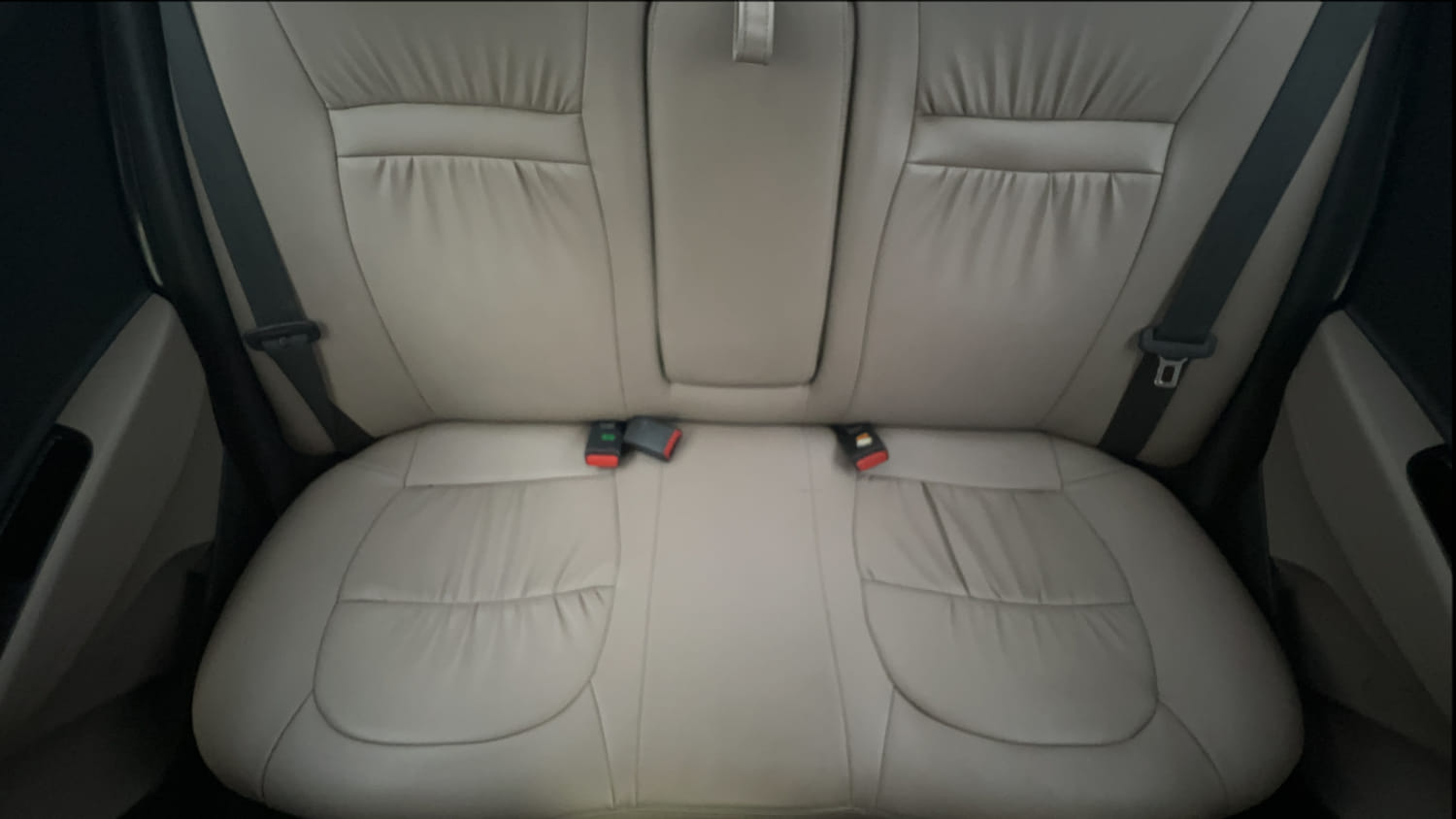 Used 2014 Hyundai Xcent S 1.2 Petrol Manual interior REAR SEAT CONDITION VIEW