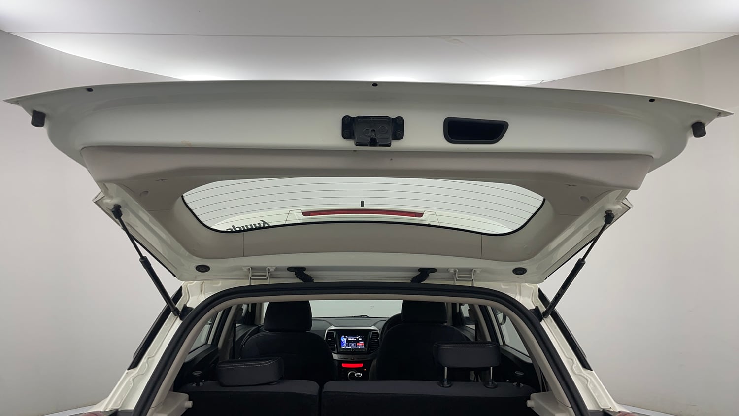 Used 2022 Mahindra XUV 300 W8 1.2 Petrol Petrol Manual interior DICKY DOOR OPEN VIEW
