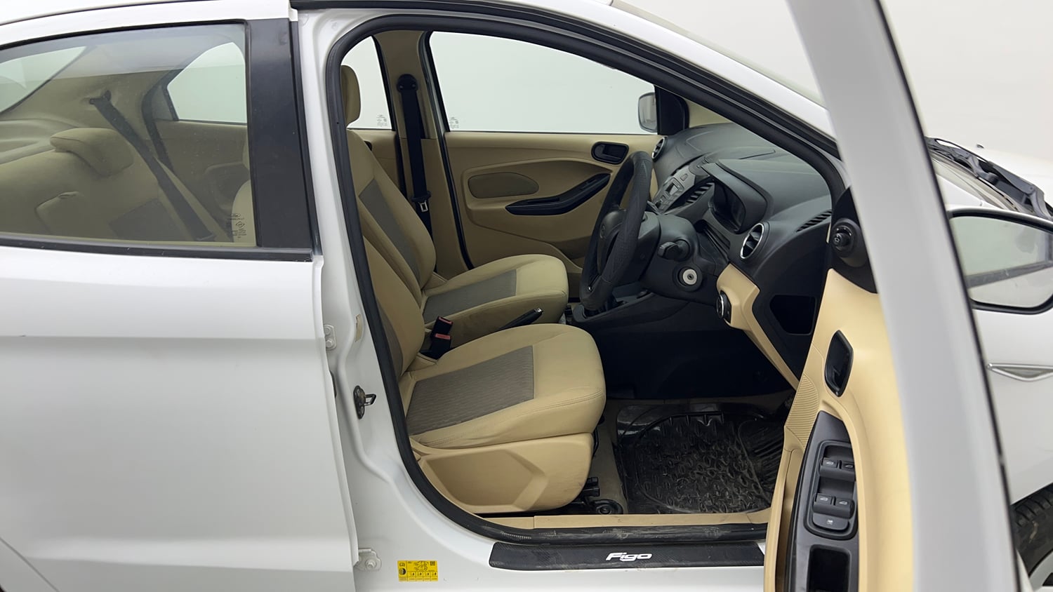 Used 2016 Ford Figo Aspire Trend 1.2 Ti-VCT Petrol Manual interior RIGHT SIDE FRONT DOOR CABIN VIEW