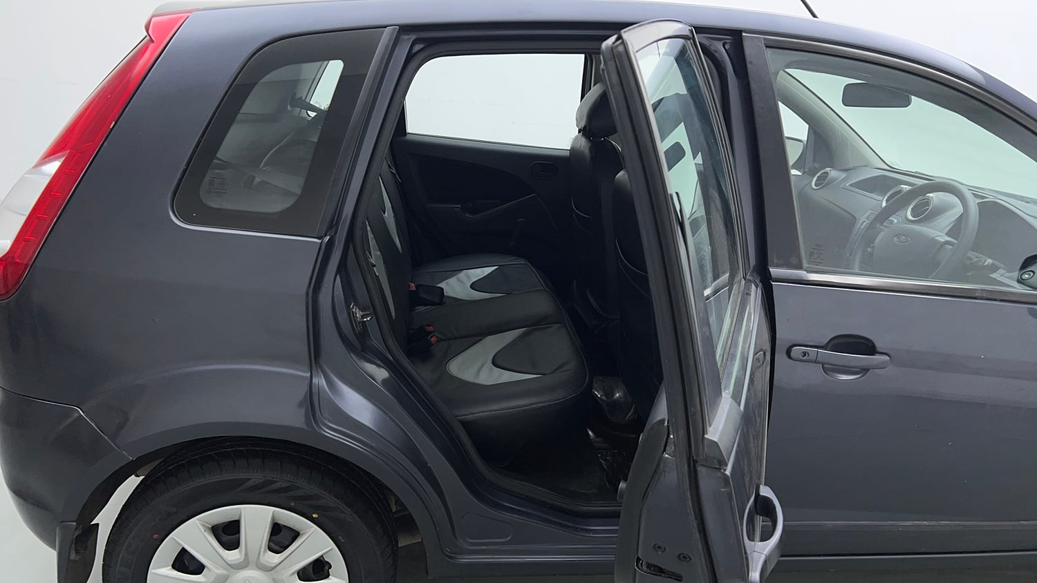 Used 2014 Ford Figo Duratec Petrol EXI 1.2 Petrol Manual interior RIGHT SIDE REAR DOOR CABIN VIEW