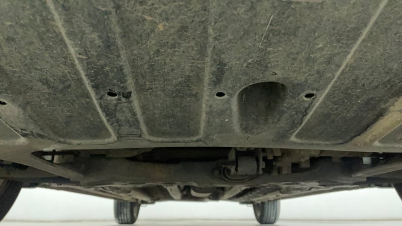 Used 2019 Hyundai Verna SX Plus 1.6 VTVT AT Petrol Automatic extra FRONT LEFT UNDERBODY VIEW