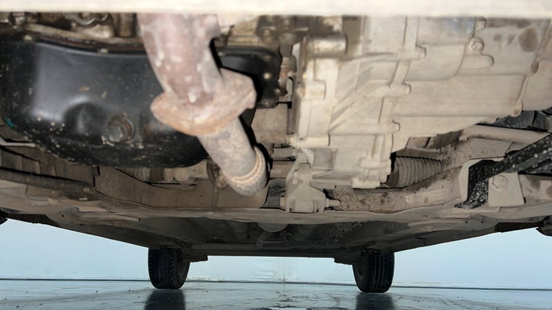 Used 2022 Tata Punch Creative Dual Tone Petrol Manual extra FRONT LEFT UNDERBODY VIEW