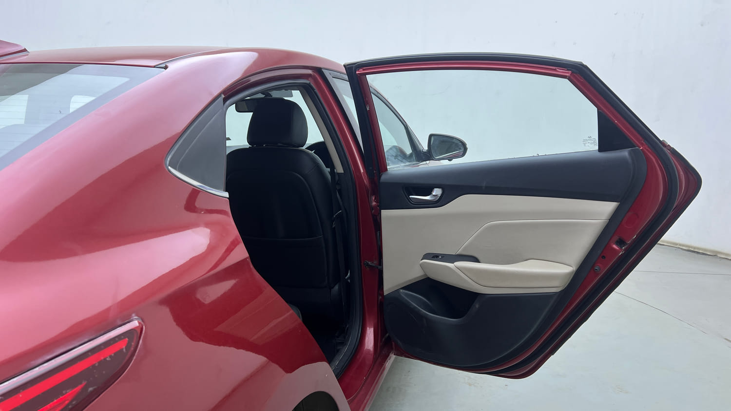 Used 2019 Hyundai Verna SX (O)1.6 VTVT Petrol Manual interior RIGHT REAR DOOR OPEN VIEW
