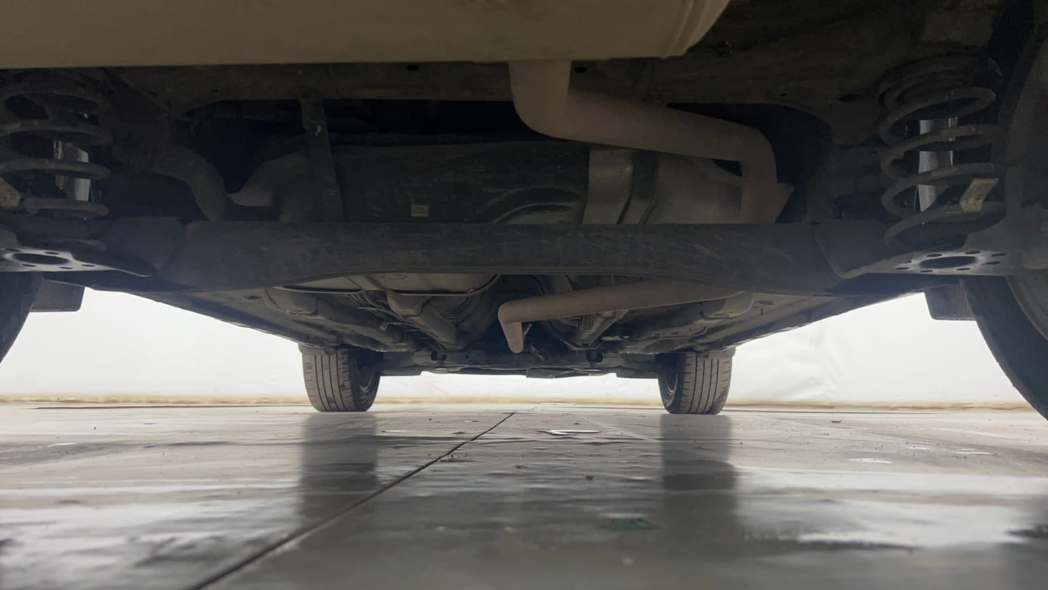 Used 2022 Hyundai Creta SX (O) 1.5 Diesel Automatic Diesel Automatic extra REAR UNDERBODY VIEW (TAKEN FROM REAR)