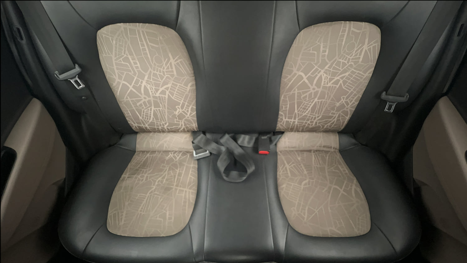 Used 2014 Hyundai Grand i10 Magna 1.2 Kappa VTVT Petrol Manual interior REAR SEAT CONDITION VIEW