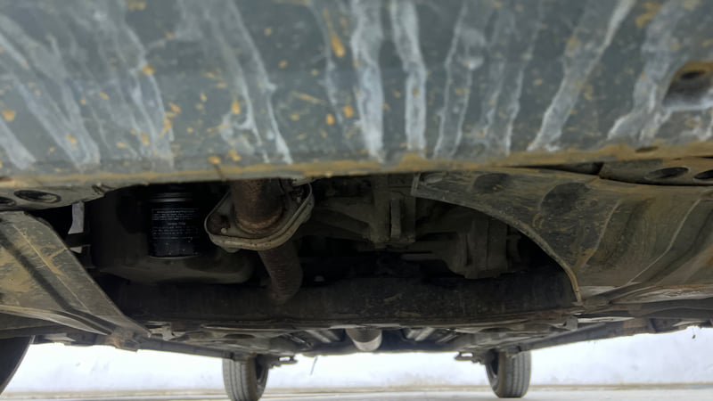 Used 2013 Maruti Suzuki Swift Dzire VXI Petrol Manual extra FRONT LEFT UNDERBODY VIEW