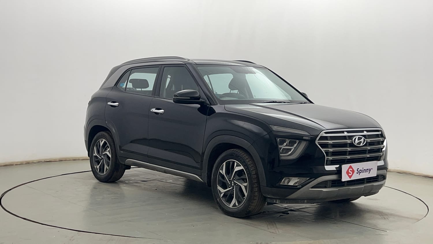 Used 2022 Hyundai Creta SX (O) 1.5 Diesel Automatic Diesel Automatic exterior RIGHT FRONT CORNER VIEW