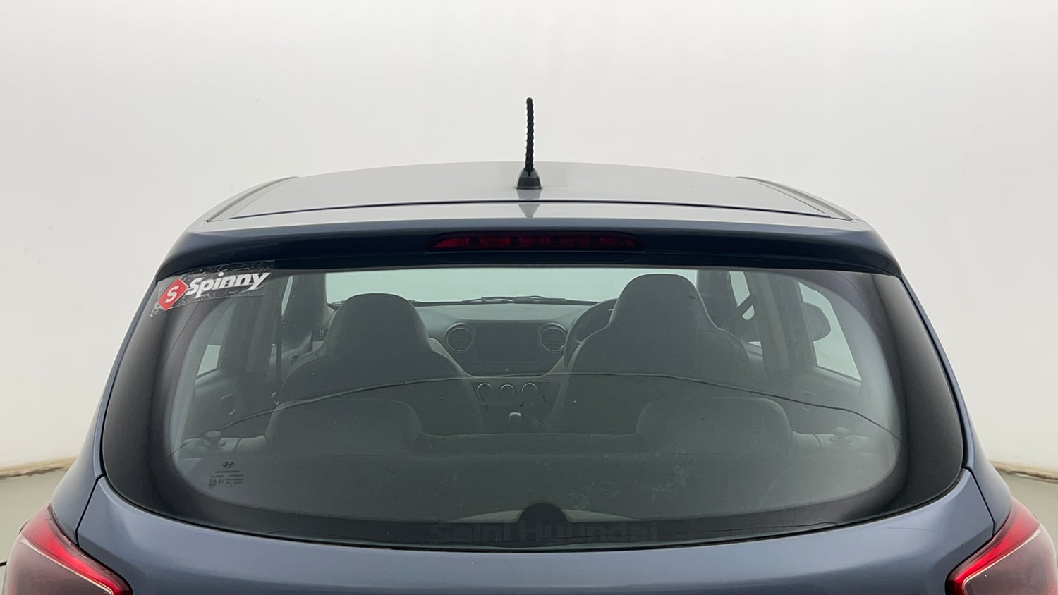 Used 2014 Hyundai Grand i10 Magna 1.2 Kappa VTVT Petrol Manual exterior BACK WINDSHIELD VIEW