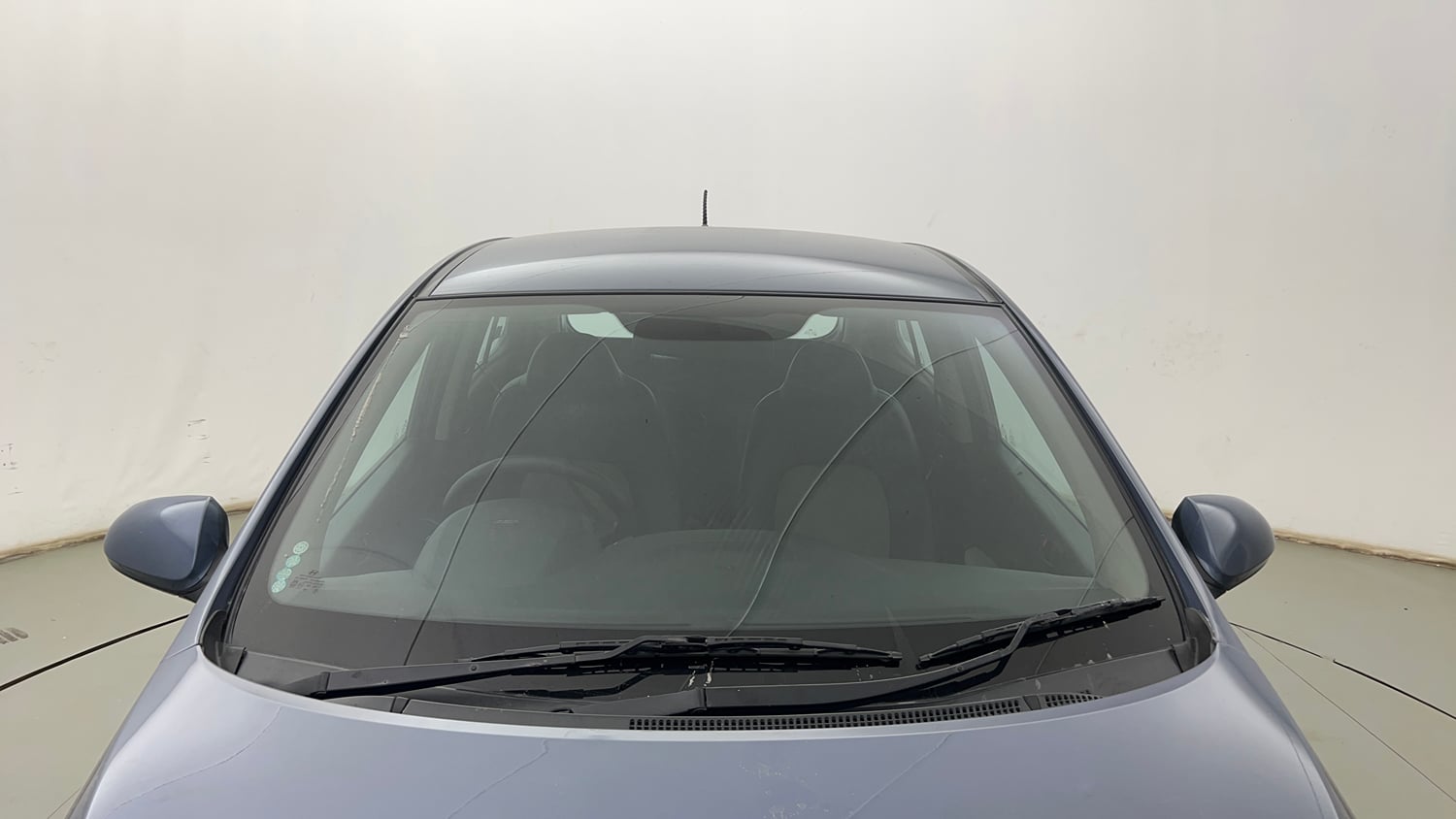 Used 2014 Hyundai Grand i10 Magna 1.2 Kappa VTVT Petrol Manual exterior FRONT WINDSHIELD VIEW