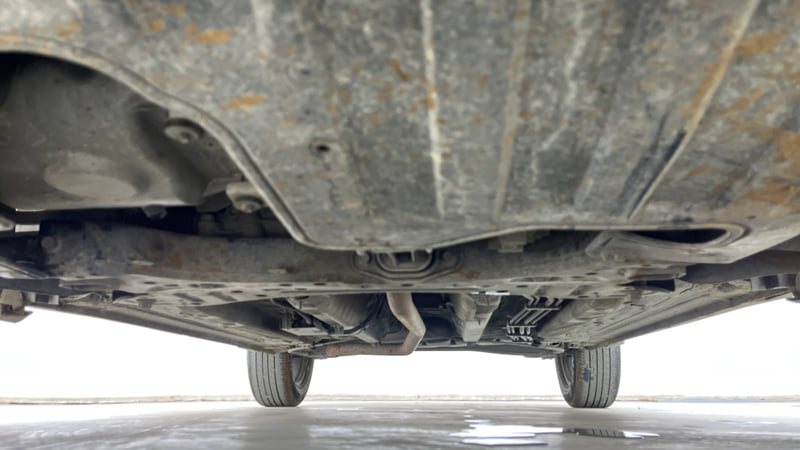 Used 2021 Kia Sonet HTX 1.5 Diesel Manual extra FRONT LEFT UNDERBODY VIEW