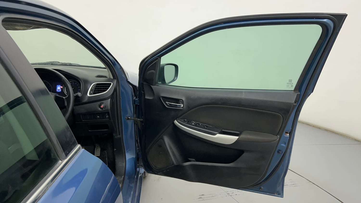 Used 2018 Maruti Suzuki Baleno Alpha 1.2 AT Petrol Automatic interior RIGHT FRONT DOOR OPEN VIEW