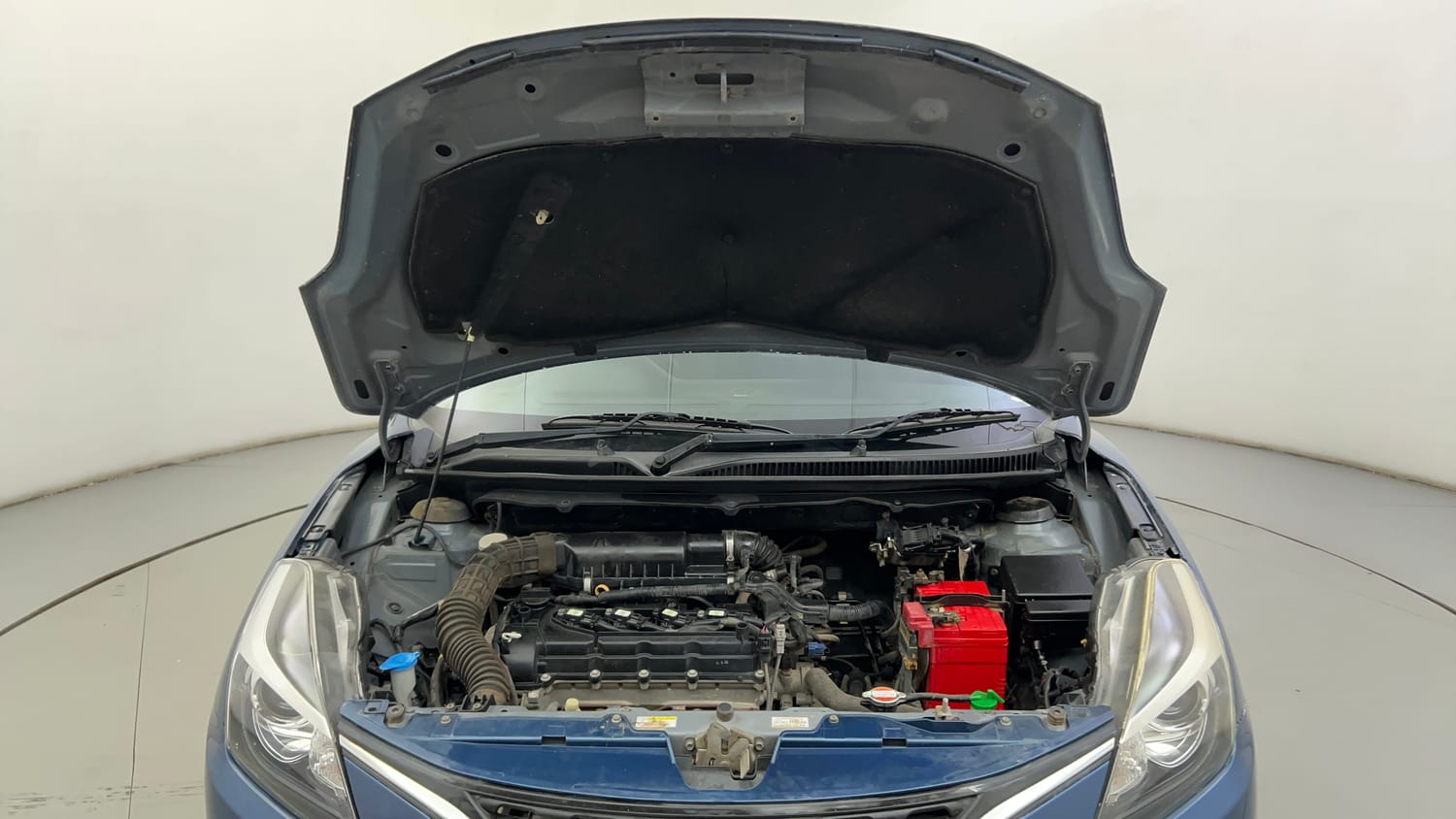 Used 2018 Maruti Suzuki Baleno Alpha 1.2 AT Petrol Automatic engine ENGINE & BONNET OPEN FRONT VIEW