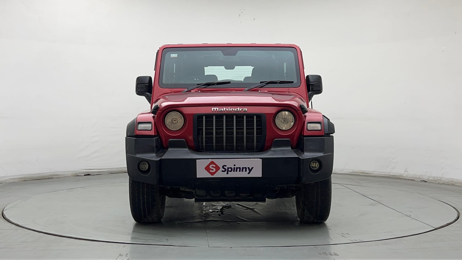Used 2024 Mahindra Thar LX Hard Top Diesel MT RWD Diesel Manual exterior FRONT VIEW