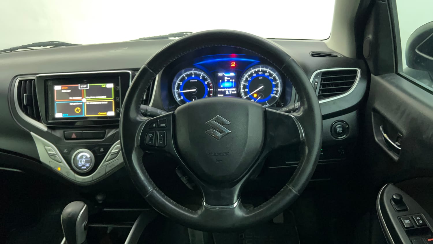 Used 2018 Maruti Suzuki Baleno Alpha 1.2 AT Petrol Automatic interior STEERING VIEW