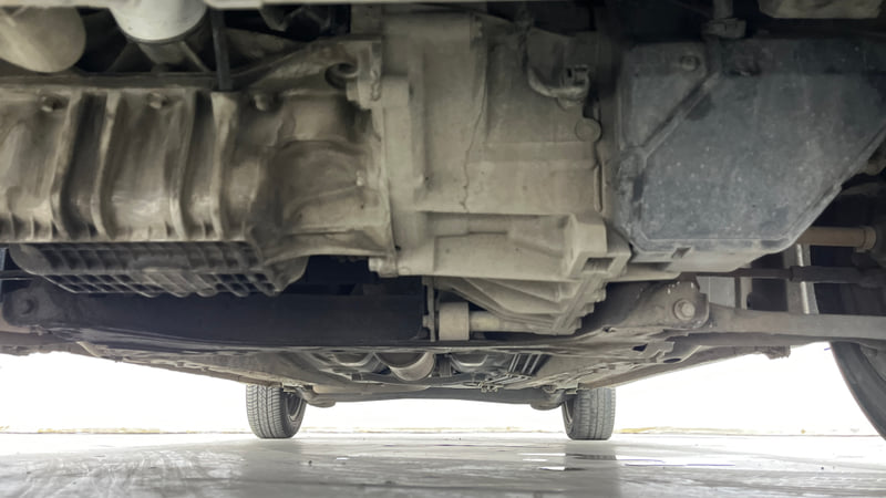 Used 2016 Ford Figo Trend 1.2 Ti-VCT Petrol Manual extra FRONT LEFT UNDERBODY VIEW