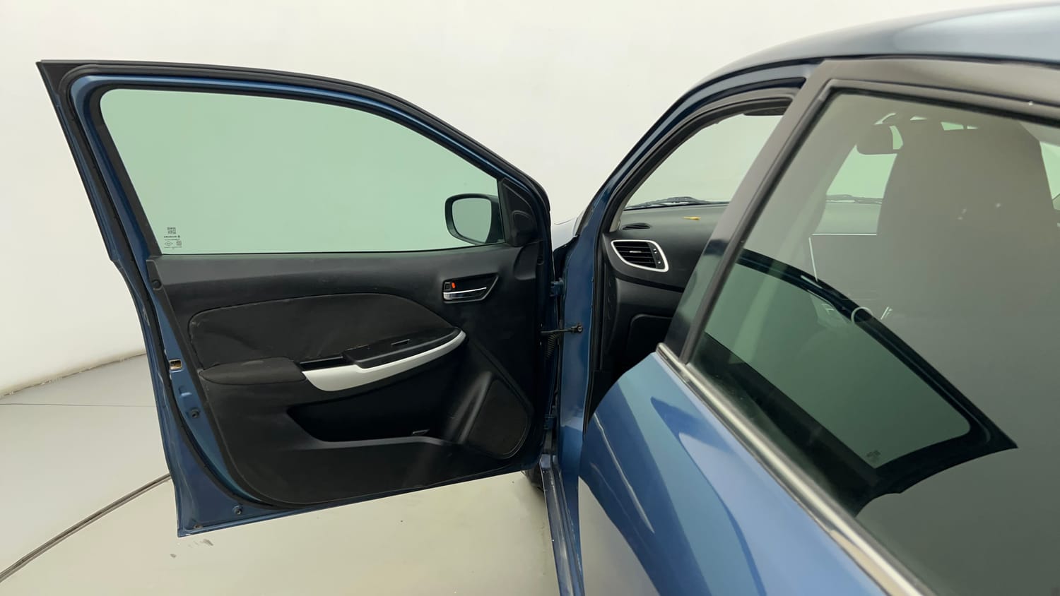 Used 2018 Maruti Suzuki Baleno Alpha 1.2 AT Petrol Automatic interior LEFT FRONT DOOR OPEN VIEW
