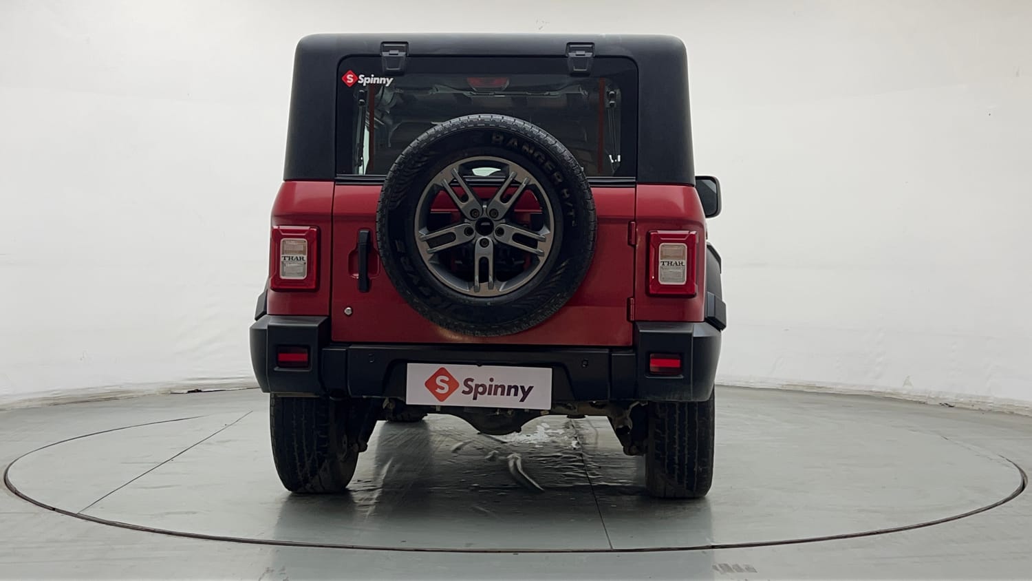 Used 2024 Mahindra Thar LX Hard Top Diesel MT RWD Diesel Manual exterior BACK VIEW