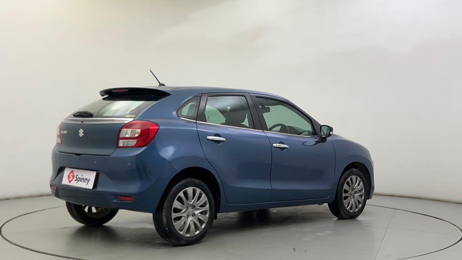 Used 2018 Maruti Suzuki Baleno Alpha 1.2 AT Petrol Automatic exterior RIGHT REAR CORNER VIEW