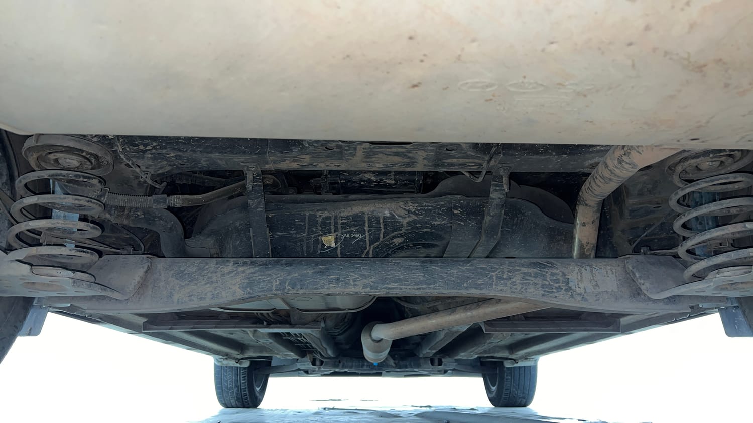 Used 2019 kia Seltos GTX Plus DCT 1.4 Petrol Automatic extra REAR UNDERBODY VIEW (TAKEN FROM REAR)
