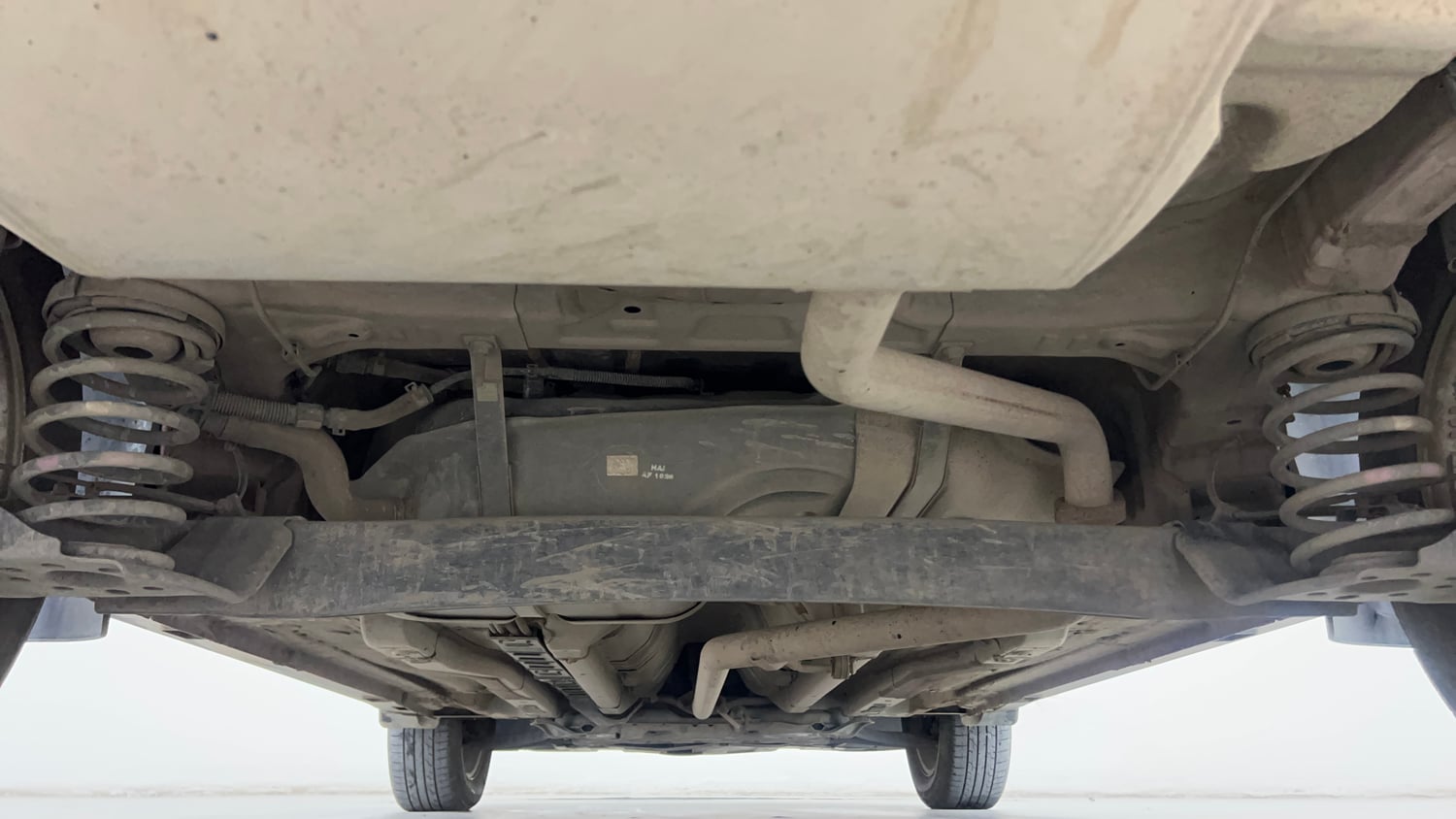 Used 2018 Hyundai Creta S 1.6 AT CRDi Diesel Automatic extra REAR UNDERBODY VIEW (TAKEN FROM REAR)