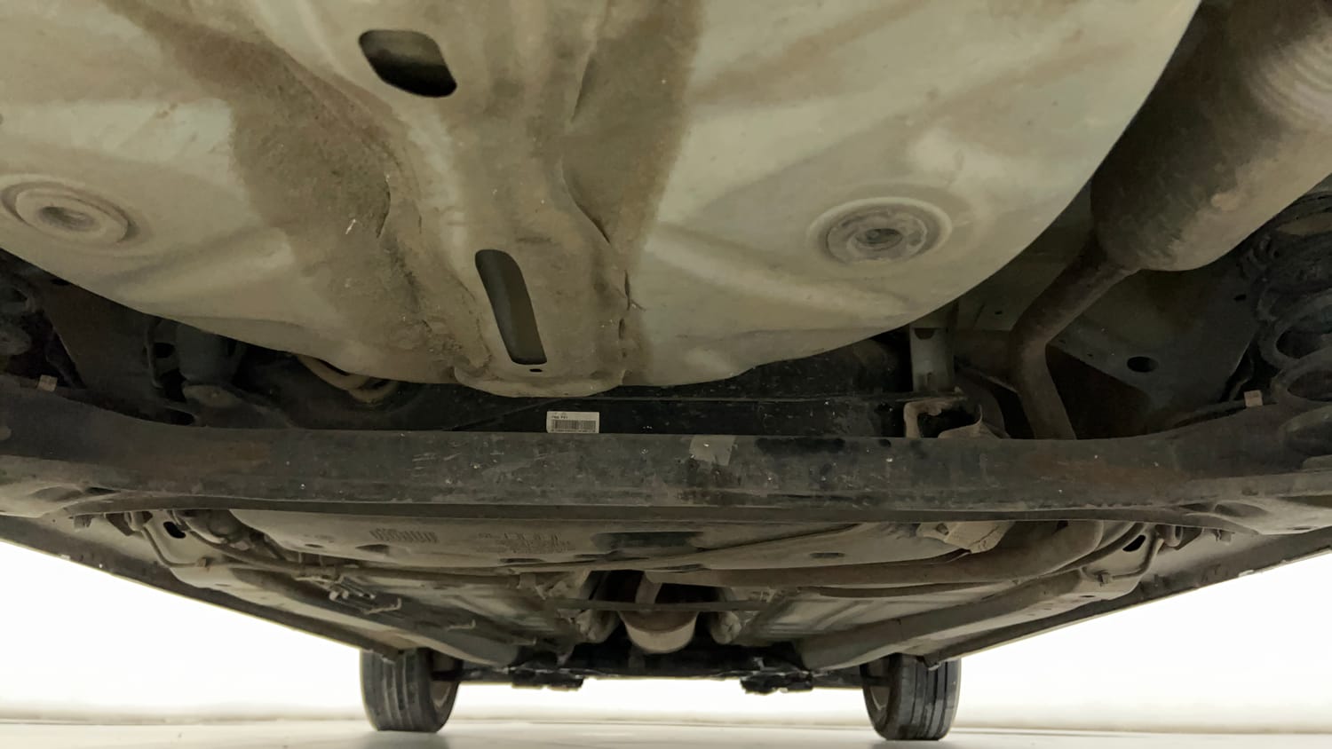 Used 2018 Maruti Suzuki Baleno Alpha 1.2 AT Petrol Automatic extra REAR UNDERBODY VIEW (TAKEN FROM REAR)