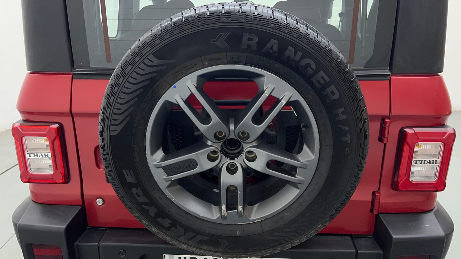 Used 2024 Mahindra Thar LX Hard Top Diesel MT RWD Diesel Manual tyres SPARE TYRE VIEW