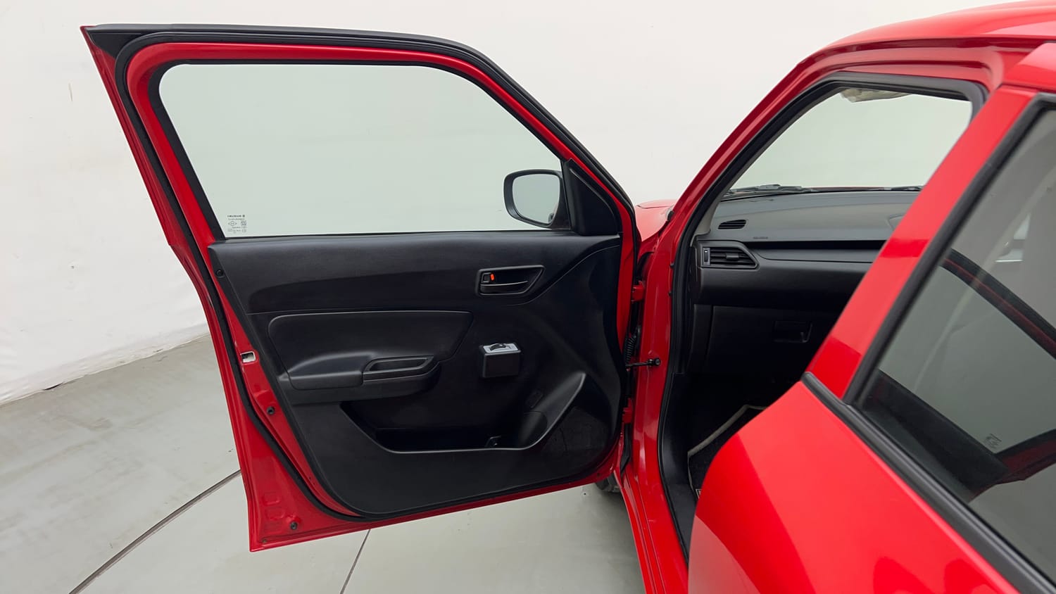 Used 2023 Maruti Suzuki Swift LXi Petrol Manual interior LEFT FRONT DOOR OPEN VIEW