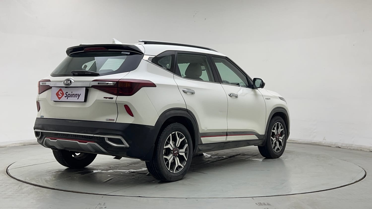 Used 2019 kia Seltos GTX Plus DCT 1.4 Petrol Automatic exterior RIGHT REAR CORNER VIEW
