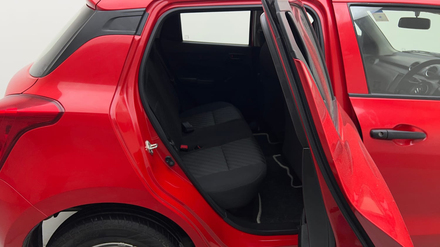 Used 2023 Maruti Suzuki Swift LXi Petrol Manual interior RIGHT SIDE REAR DOOR CABIN VIEW