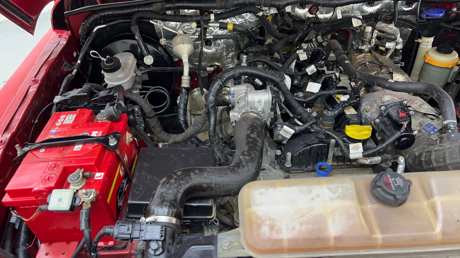 Used 2024 Mahindra Thar LX Hard Top Diesel MT RWD Diesel Manual engine ENGINE RIGHT SIDE VIEW