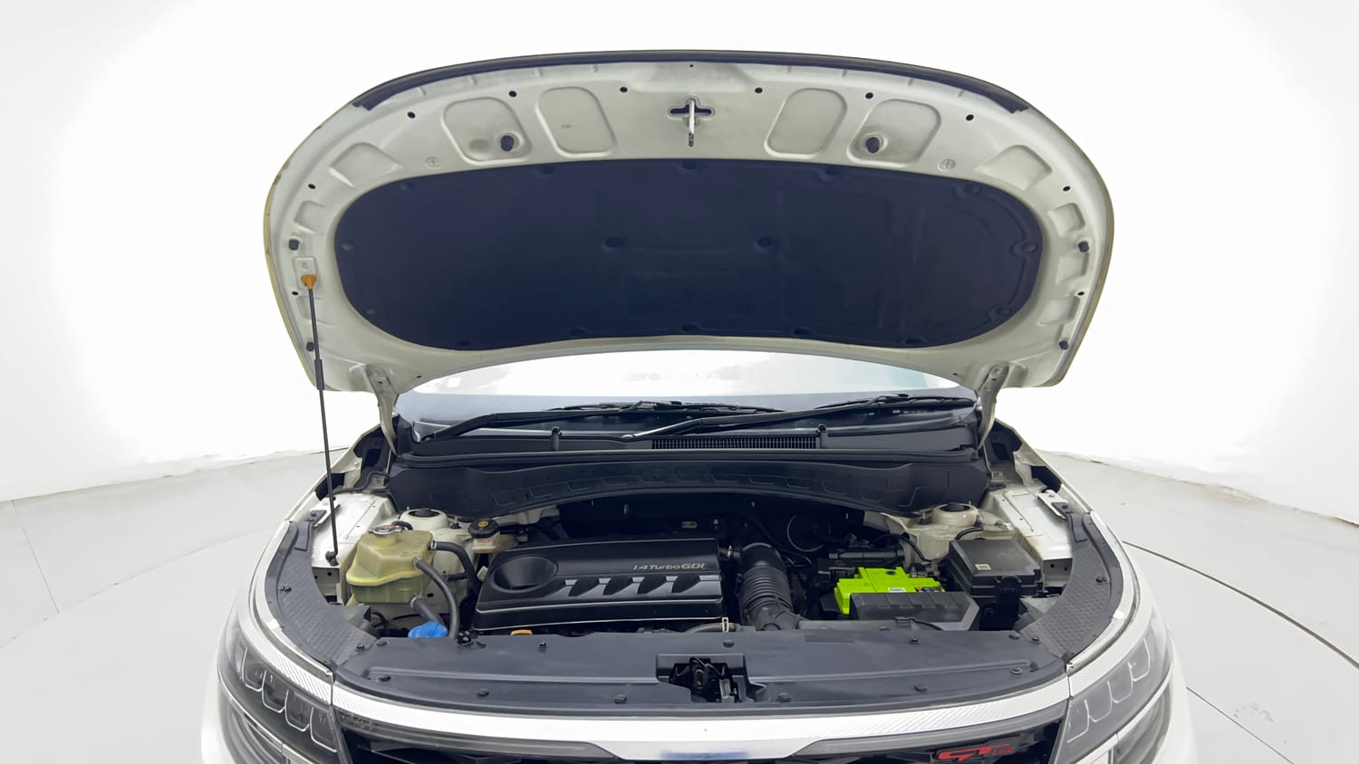 Used 2019 kia Seltos GTX Plus DCT 1.4 Petrol Automatic engine ENGINE & BONNET OPEN FRONT VIEW