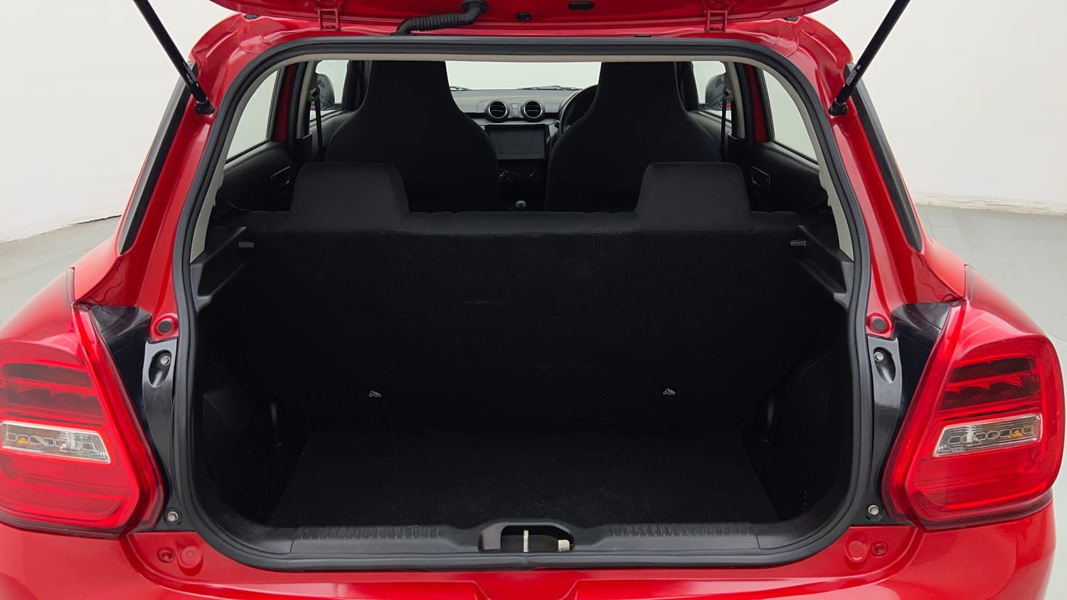 Used 2023 Maruti Suzuki Swift LXi Petrol Manual interior DICKY INSIDE VIEW