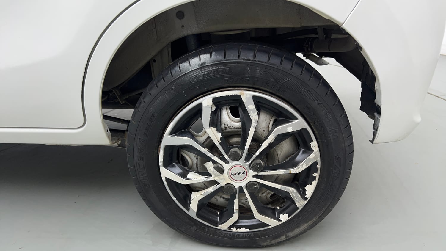 Used 2019 Maruti Suzuki Alto K10 VXI CNG (Outside Fitted) Cng Manual tyres LEFT REAR TYRE RIM VIEW