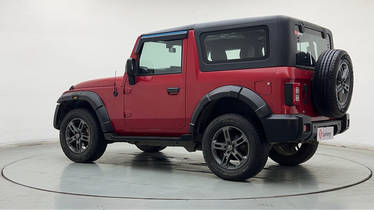 Used 2024 Mahindra Thar LX Hard Top Diesel MT RWD Diesel Manual exterior LEFT REAR CORNER VIEW