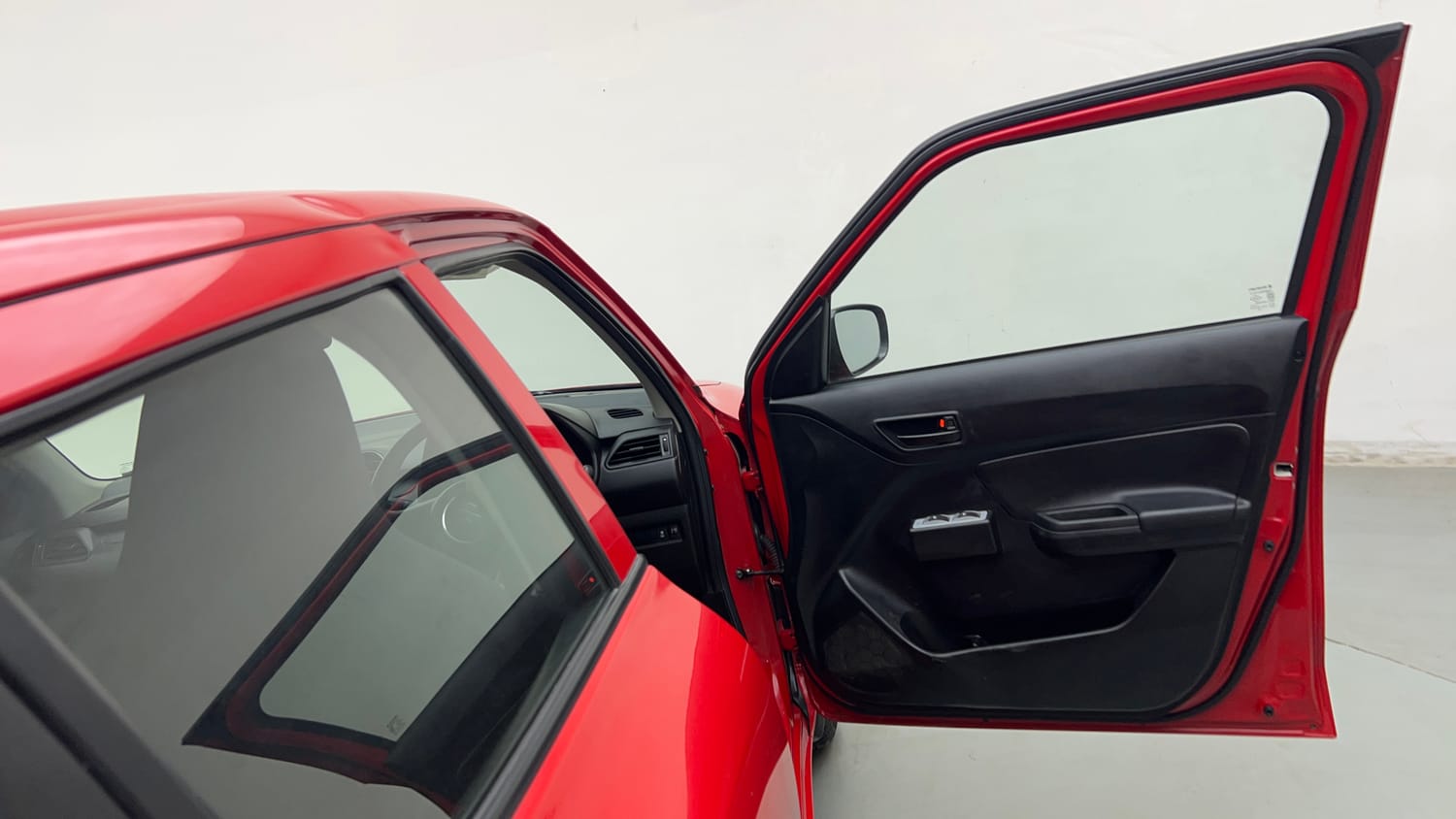 Used 2023 Maruti Suzuki Swift LXi Petrol Manual interior RIGHT FRONT DOOR OPEN VIEW