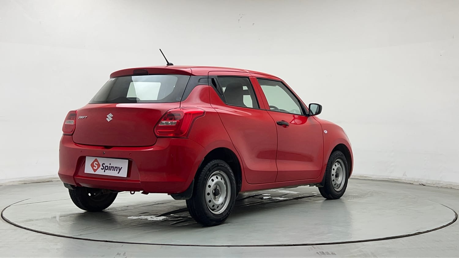 Used 2023 Maruti Suzuki Swift LXi Petrol Manual exterior RIGHT REAR CORNER VIEW